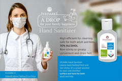 Hand Sanitizer 100ML gel (5 Pcs) Vedark Brand
